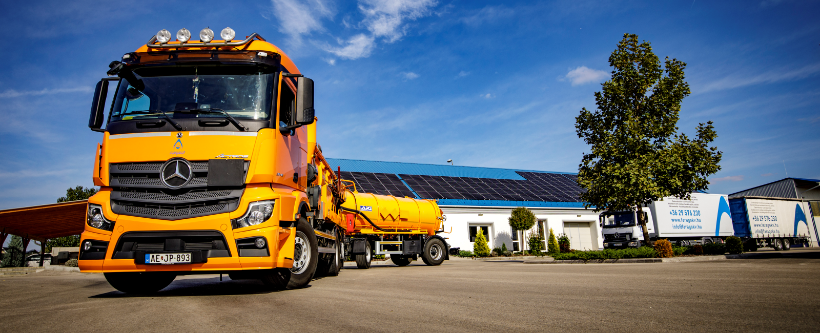Faragó Környezetvédelmi Kft. - Korszerű járműpark.