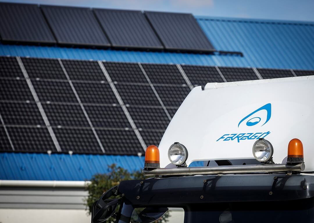 Környezetbarát telephely Kakucson.