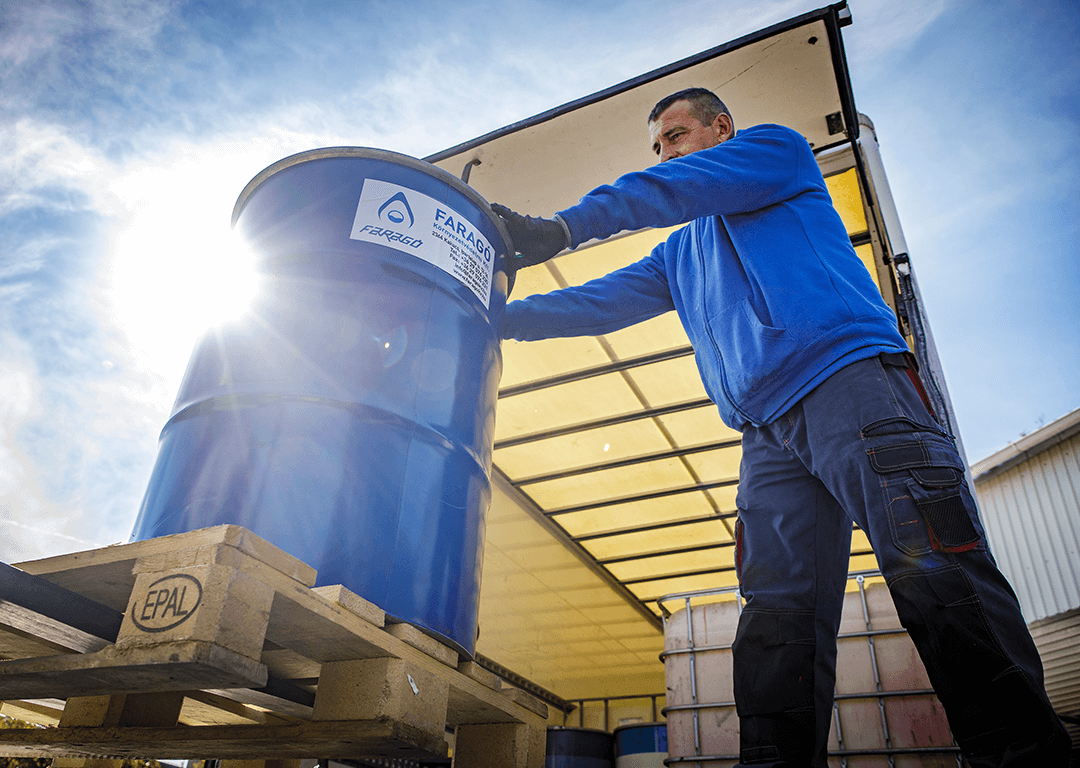 Hulladék kezelés telephelyünkön.